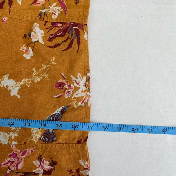 BP Floral Print Sleeveless Shirt Sz XS - Picture 7 of 7